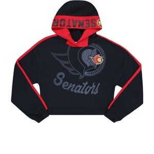 NHL - Girls' (Junior) Ottawa Senators Record Setter Pull Over Hoodie NWT